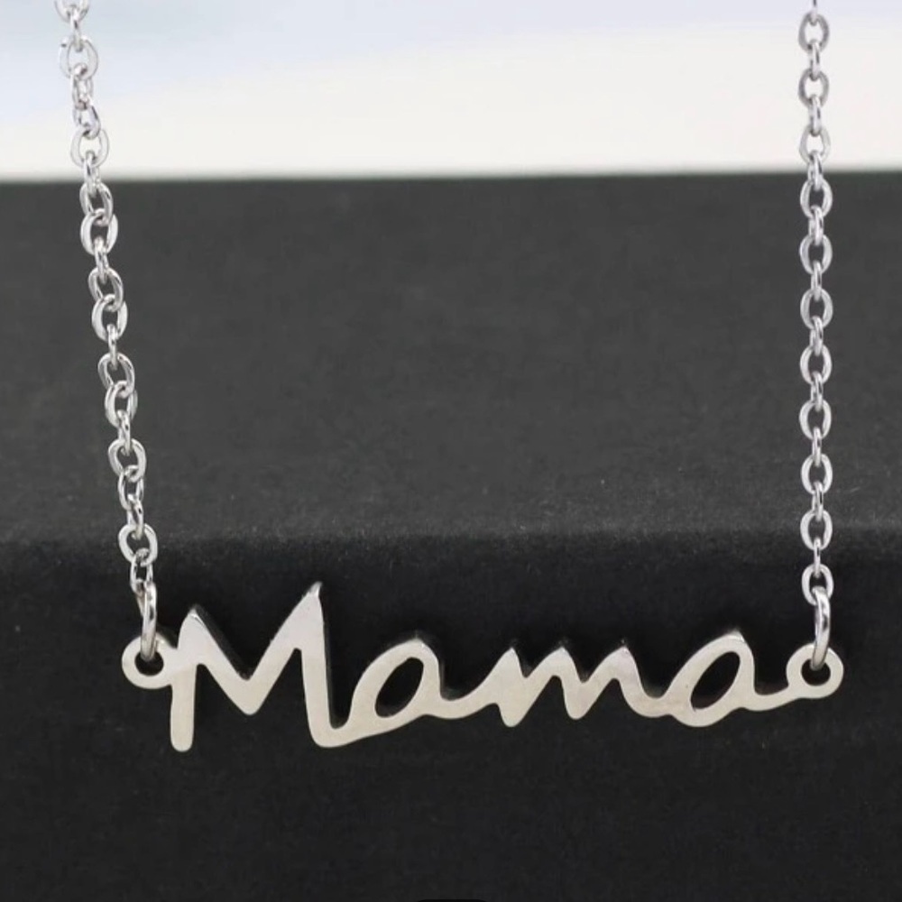 Silver Mama Necklace. New. - Picture 5 of 6